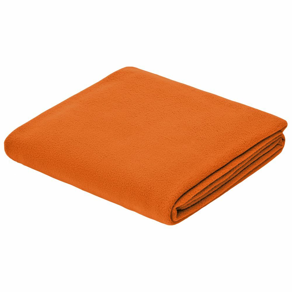 Флисовый плед Warm&amp;amp;Peace XL, оранжевый