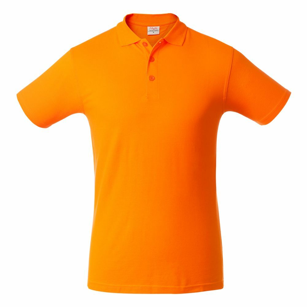 Рубашка поло мужская SURF, оранжевая