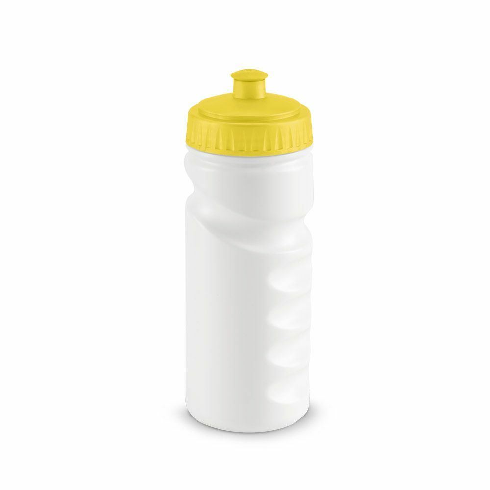 Бутылка для велосипеда Lowry, белая с желтым