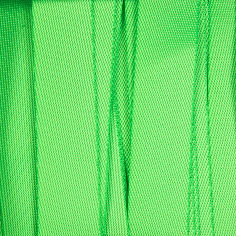 Стропа текстильная Fune 25 M, зеленый неон, 80 см