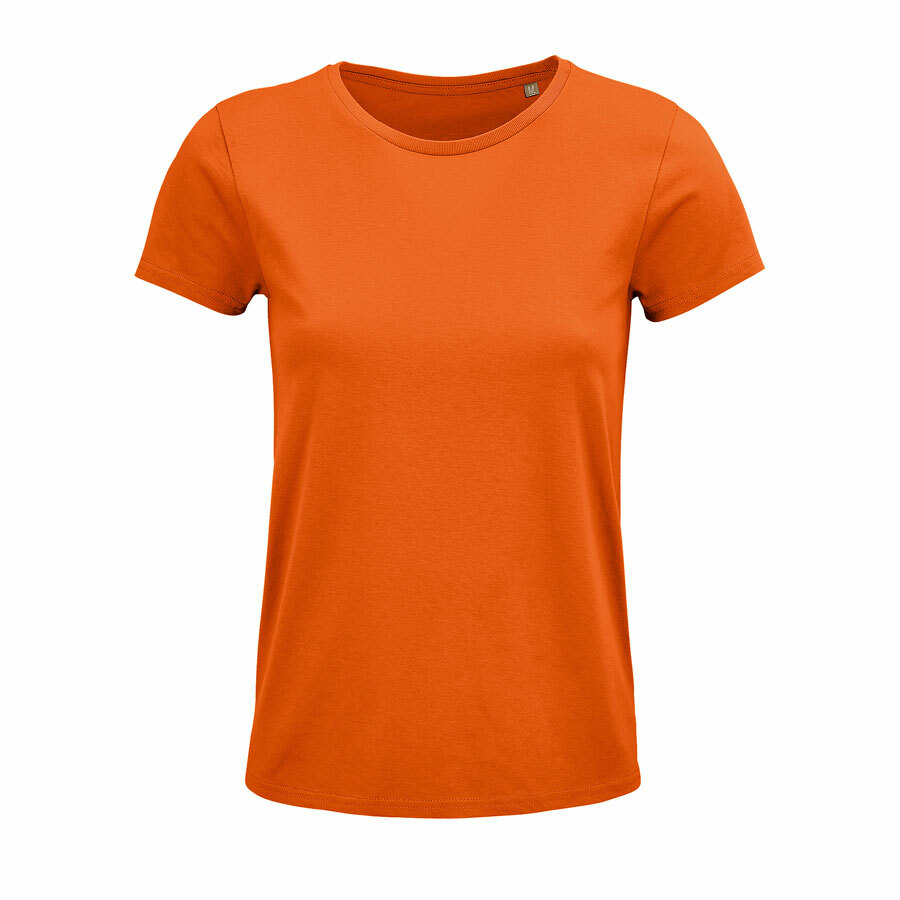 Футболка женская &quot;CRUSADER WOMEN&quot;, оранжевый, XL, 100% органический хлопок, 150 г/м2