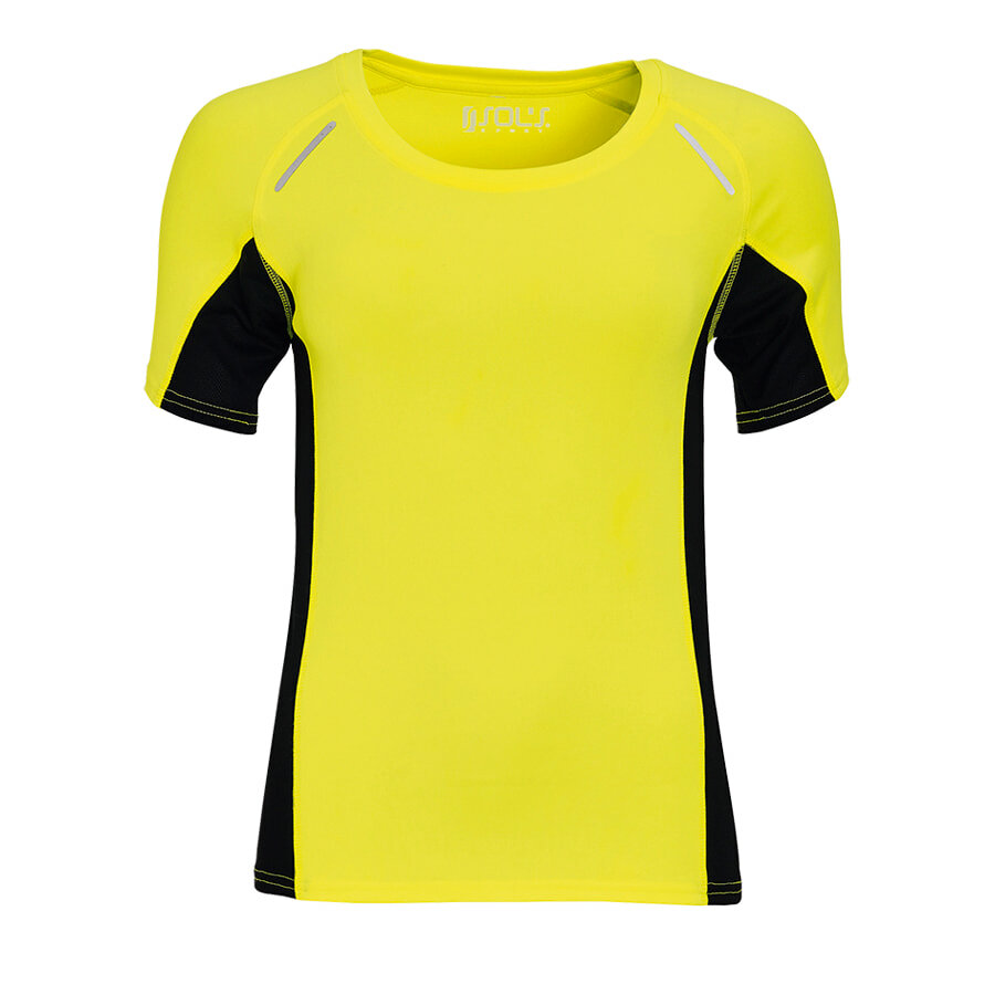 Футболка для бега &quot;Sydney women&quot;, желтый_L, 92% полиэстер, 8% эластан, 180 г/м2