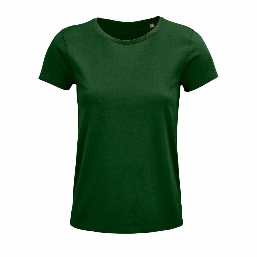 Футболка женская &quot;CRUSADER WOMEN&quot;, темно-зеленый, XL, 100% органический хлопок, 150 г/м2