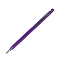 TOUCHWRITER, ручка шариковая со стилусом для сенсорных экранов, фиолетовый/хром, металл