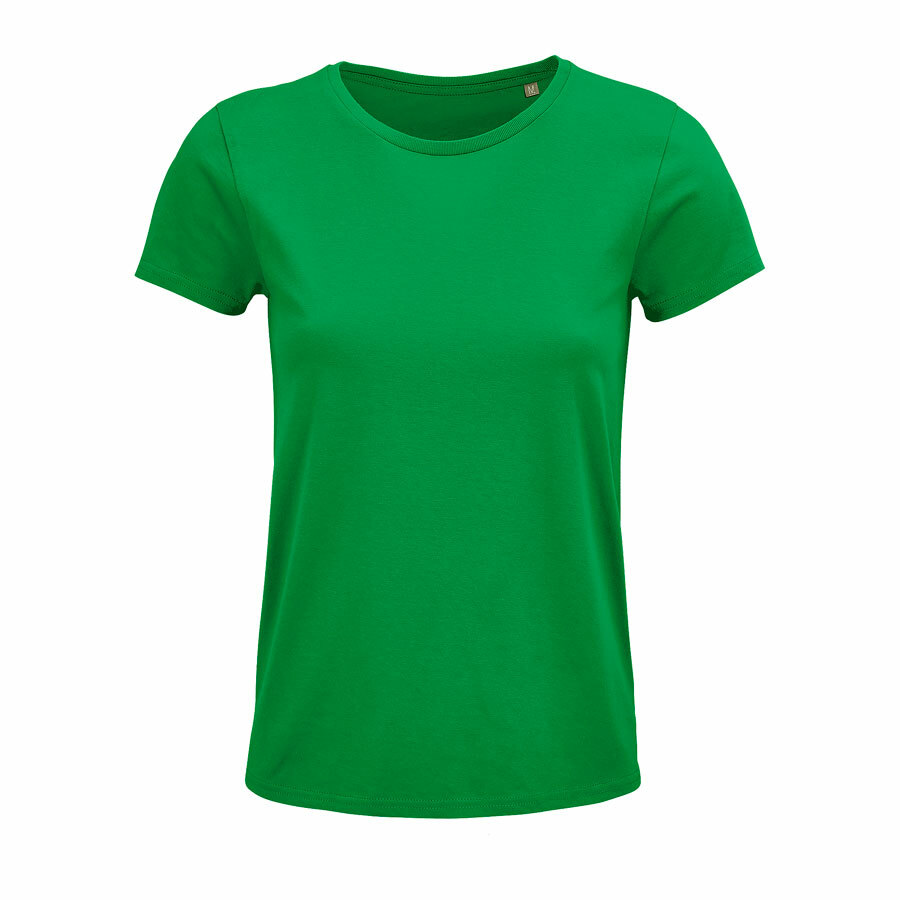 Футболка женская &quot;CRUSADER WOMEN&quot;, ярко-зеленый, S, 100% органический хлопок, 150 г/м2