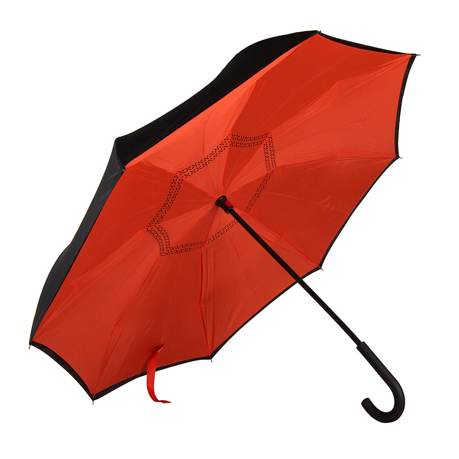 Зонт-трость &quot;Original&quot;, механический, нейлон, красный