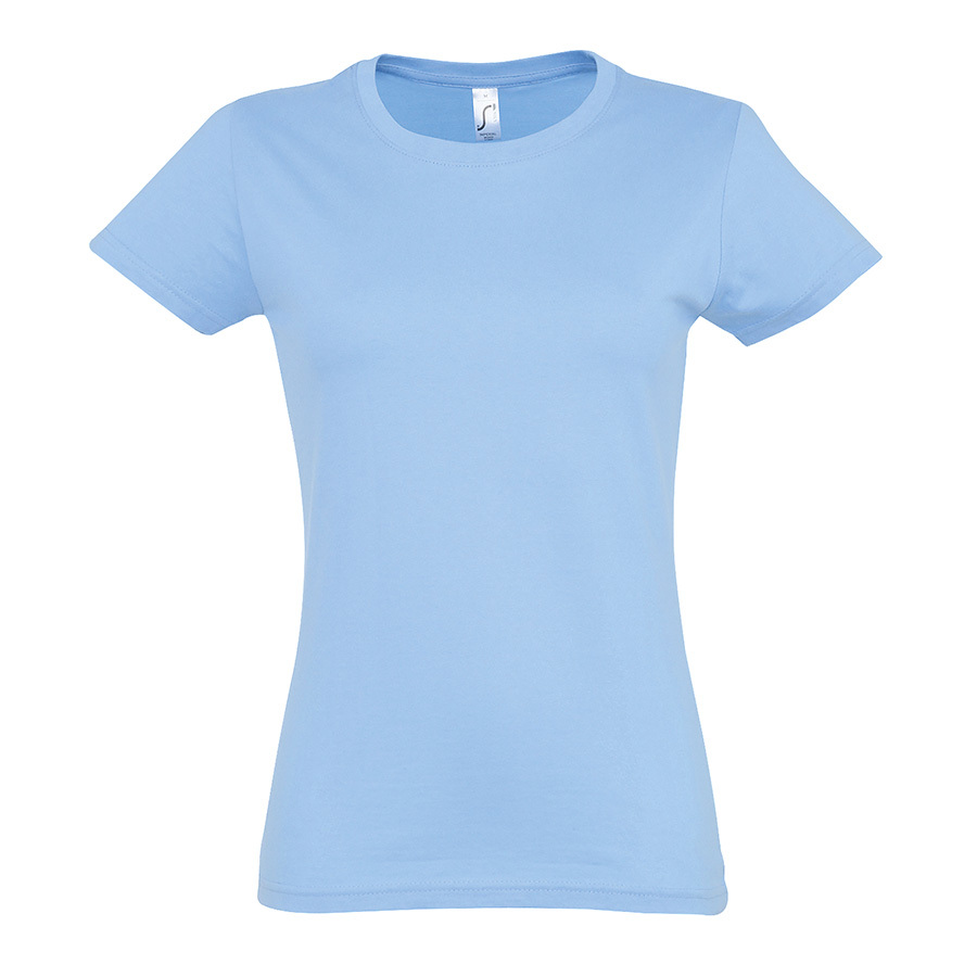 Футболка женская IMPERIAL WOMEN XL небесно-голубой 100% хлопок 190г/м2
