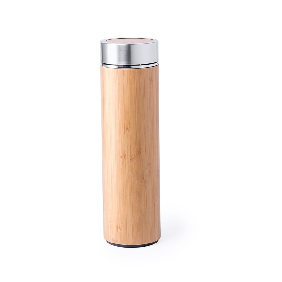 Бутылка для воды &quot;Bamboo&quot;, 24,5 см, бамбук, сталь