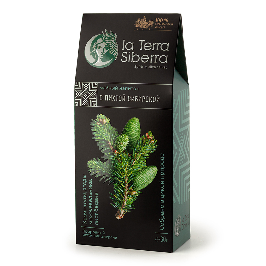 Чайный напиток со специями из серии &quot;La Terra Siberra&quot; с пихтой сибирской 60 гр.