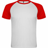 Спортивная футболка &quot;Indianapolis&quot; детская, белый/красный