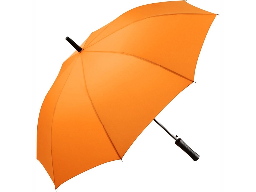 Зонт-трость «Resist» с повышенной стойкостью к порывам ветра, оранжевый