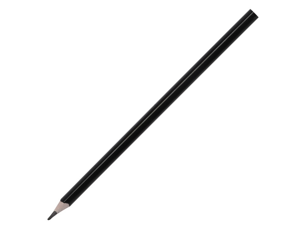Трехгранный карандаш &quot;Conti&quot; из переработанных контейнеров, черный