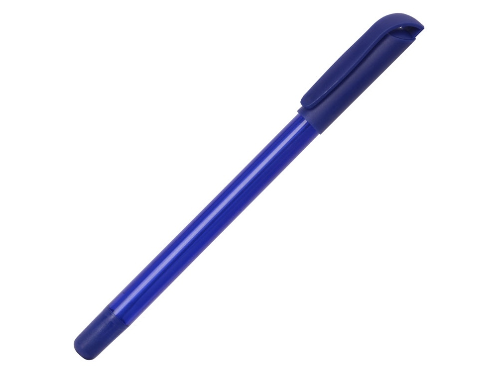 Ручка шариковая пластиковая &quot;Delta&quot; из переработанных контейнеров, синяя