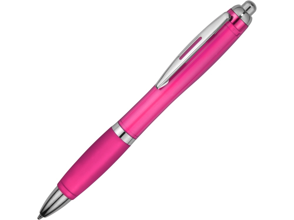 Ручка пластиковая шариковая &quot;Nash&quot;, розовый, синие чернила