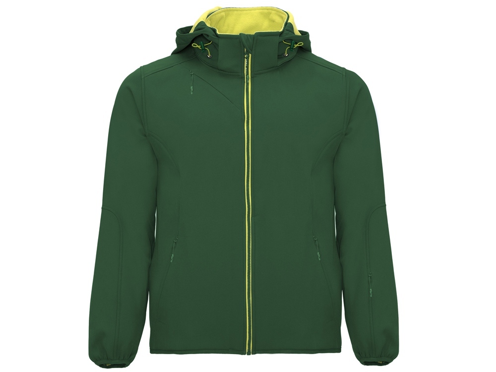 Куртка софтшелл &quot;Siberia&quot; мужская, бутылочный зеленый