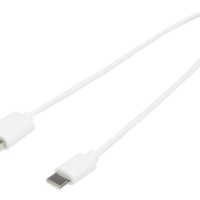 Кабель с раъемами USB-A и Type-C TPE 2A, белый