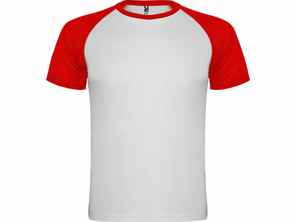Спортивная футболка &quot;Indianapolis&quot; мужская, белый/красный