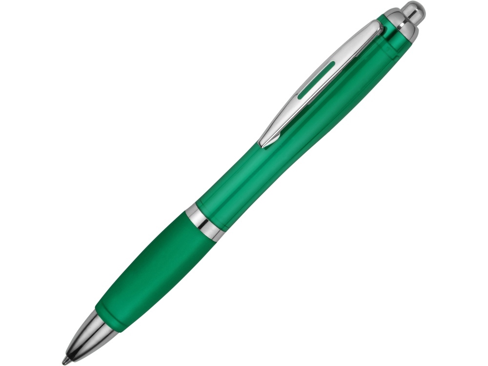 Ручка пластиковая шариковая &quot;Nash&quot;, зеленый, синие чернила