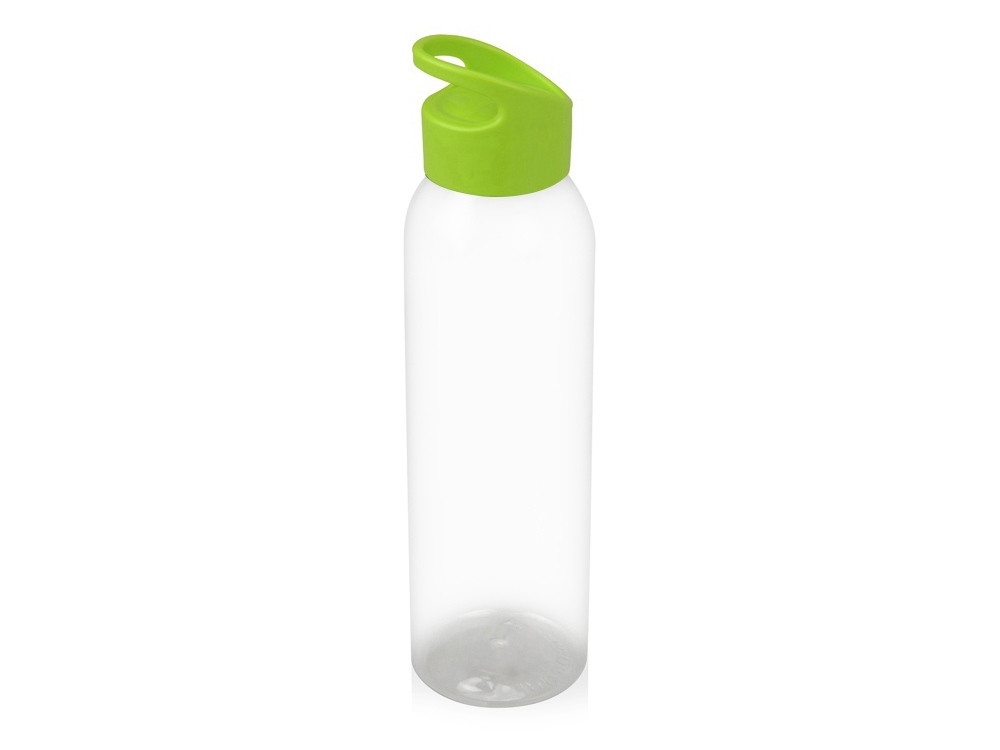 Бутылка для воды &quot;Plain&quot; 630 мл, прозрачный/зеленый