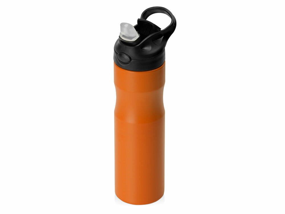 Бутылка для воды &quot;Hike&quot; Waterline, нерж сталь, 850 мл, оранжевый