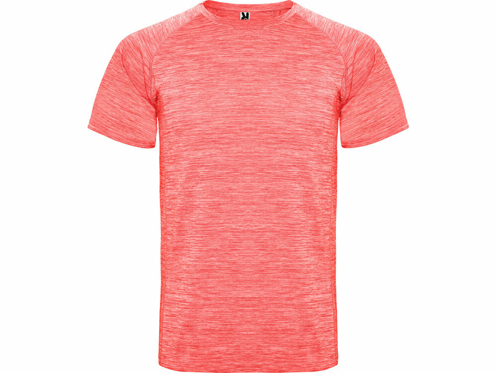 Спортивная футболка &quot;Austin&quot; детская, меланжевый неоновый коралловый