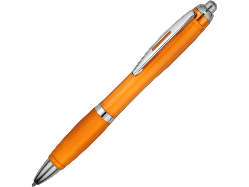 Ручка пластиковая шариковая &quot;Nash&quot;, оранжевый, синие чернила
