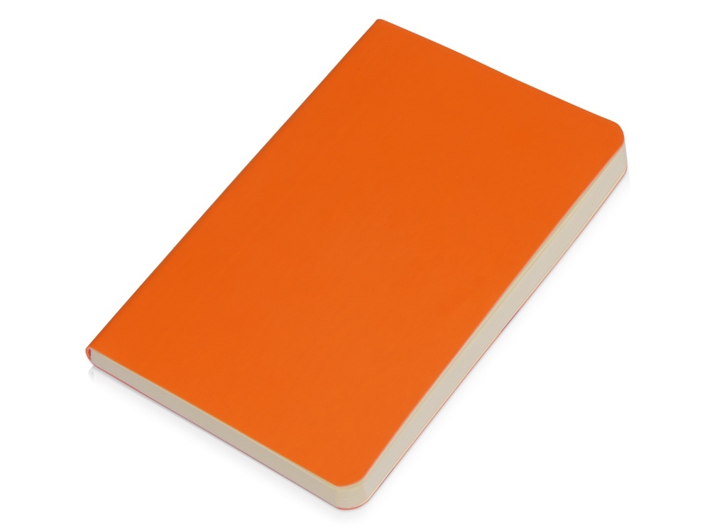 Блокнот А6 &quot;Softy small&quot; 9*13,8 см в мягкой обложке, оранжевый