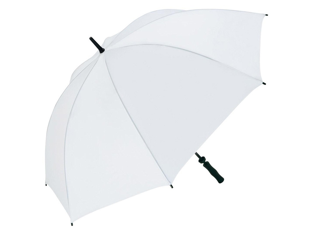 Зонт-трость «Shelter» c большим куполом, белый