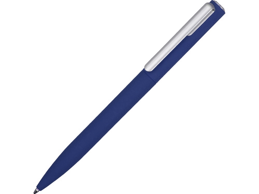 Ручка шариковая пластиковая &quot;Bon&quot; с покрытием soft touch, темно-синий