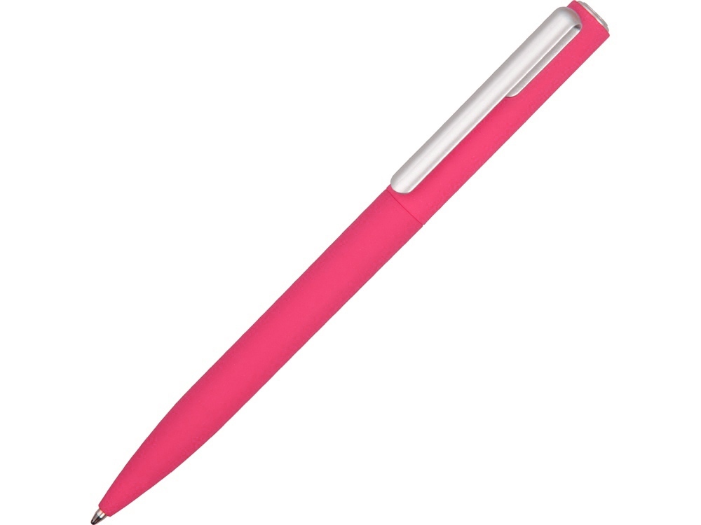 Ручка шариковая пластиковая &quot;Bon&quot; с покрытием soft touch, розовый