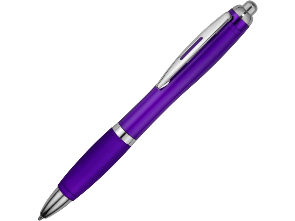 Ручка пластиковая шариковая &quot;Nash&quot;, пурпурный, синие чернила