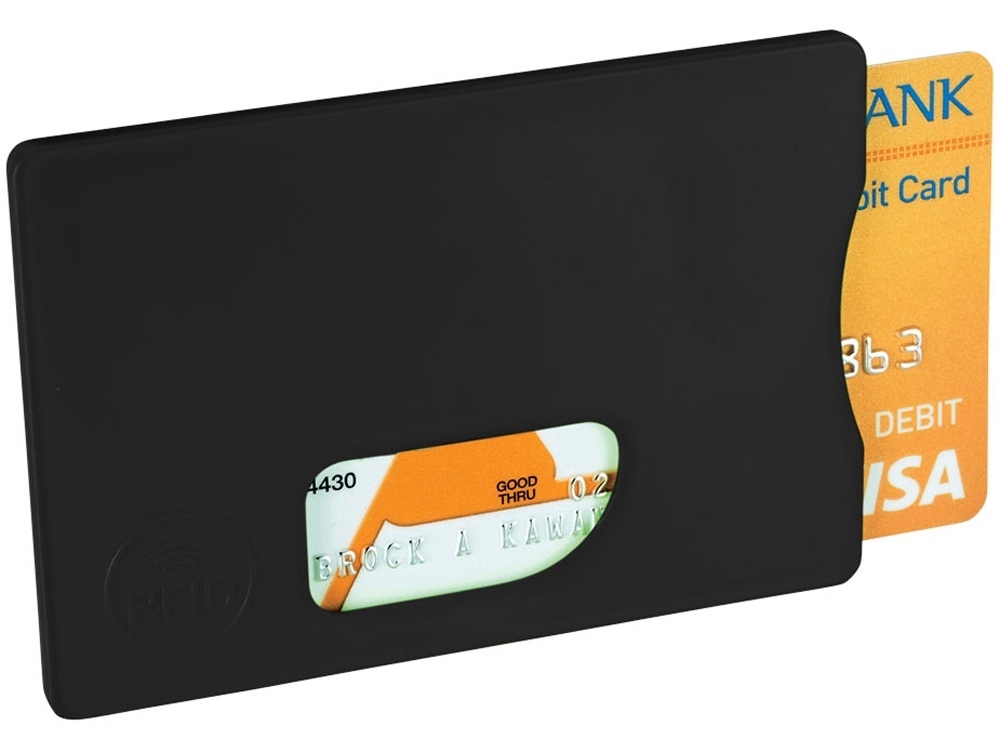 Защитный RFID чехол для кредитной карты &quot;Arnox&quot;, черный