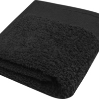 Хлопковое полотенце для ванной Chloe 30x50 см плотностью 550 г/м², черный