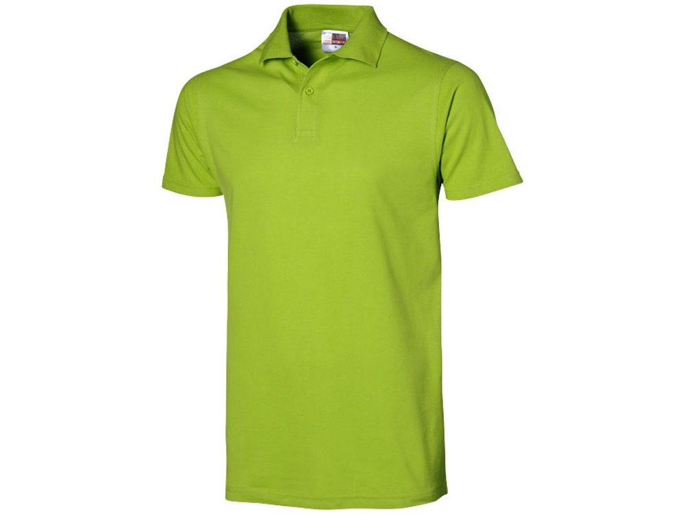 Рубашка поло &quot;First 2.0&quot; мужская, зеленое яблоко
