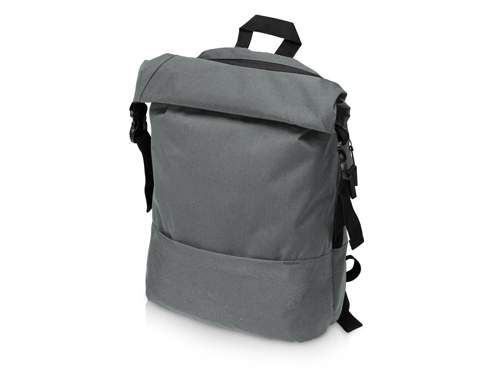 Рюкзак Shed водостойкий с двумя отделениями для ноутбука 15&#039;&#039;, серый