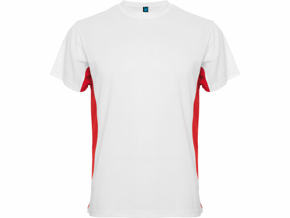 Спортивная футболка &quot;Tokyo&quot; мужская, белый/красный