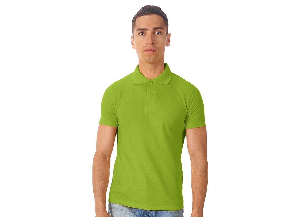 Рубашка поло &quot;First N&quot; мужская, зеленое яблоко