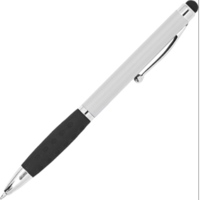 Шариковая ручка SEMENIC со стилусом, серебристый