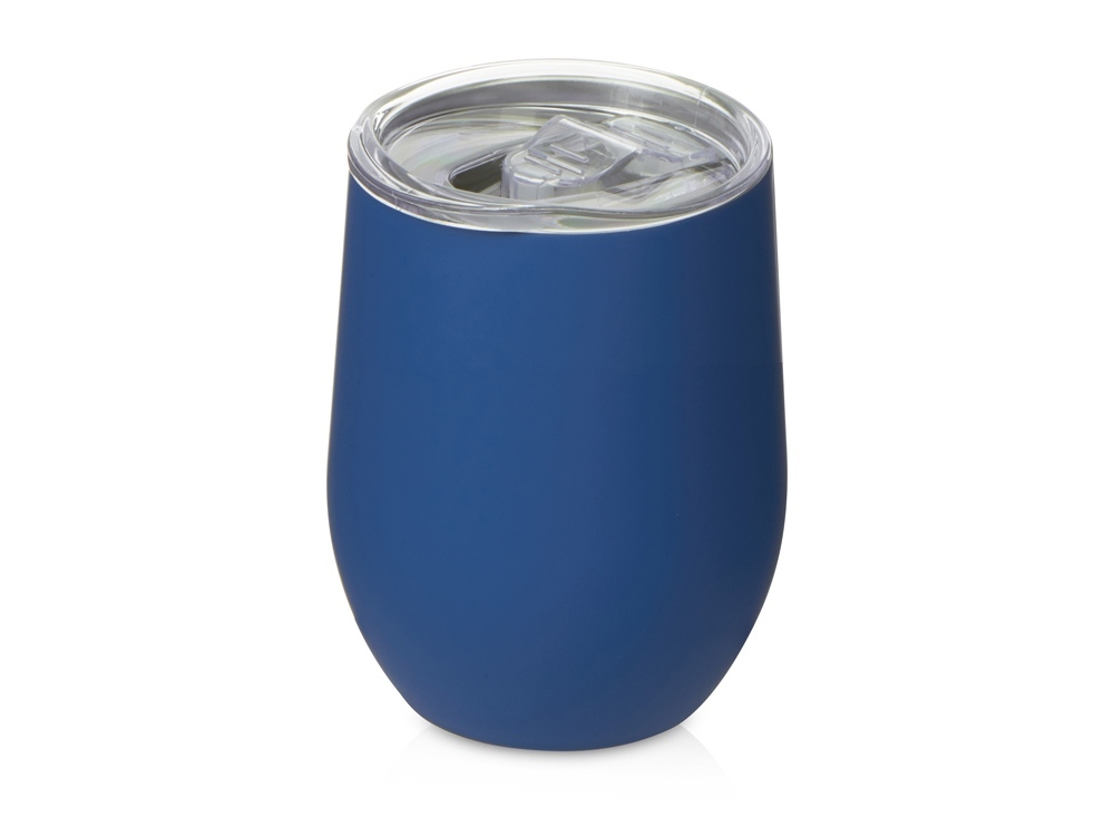 Термокружка &quot;Vacuum mug C1&quot;, soft touch, 370мл, синий