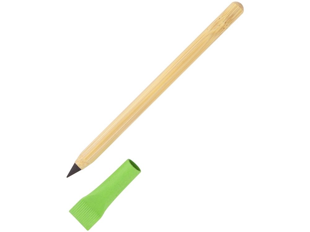 Вечный карандаш из бамбука &quot;Recycled Bamboo&quot;, зеленое яблоко