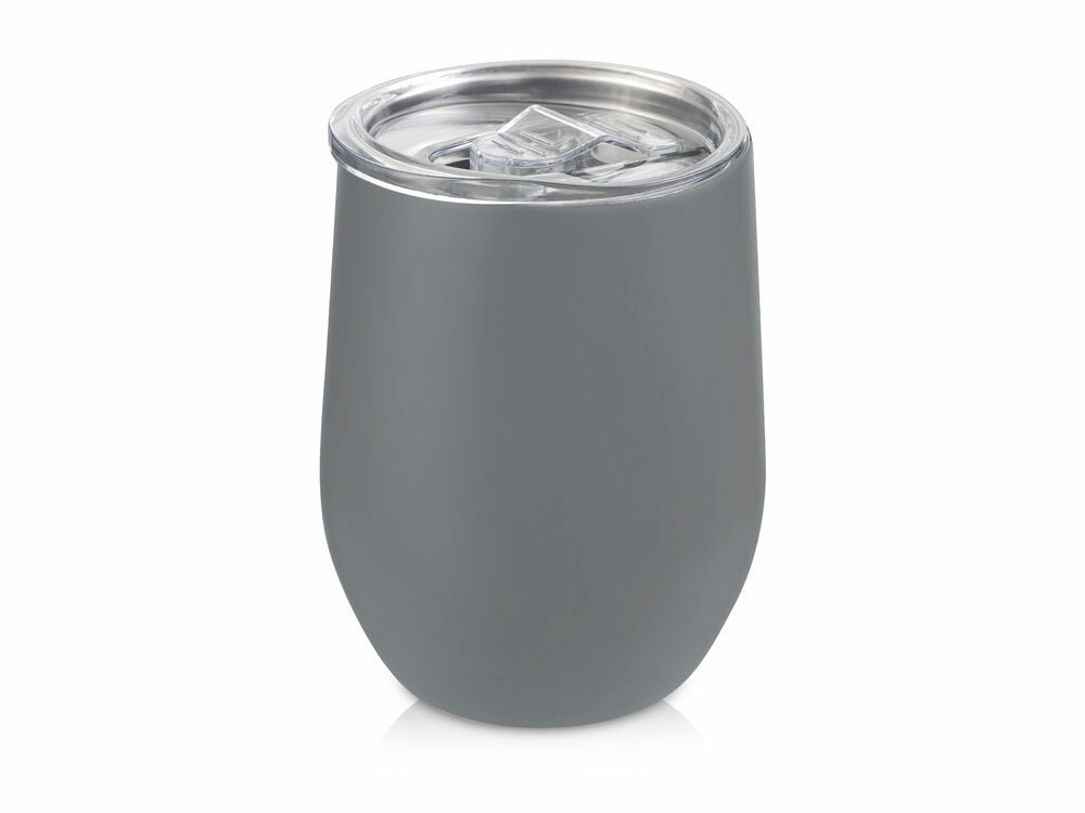 Термокружка &quot;Vacuum mug C1&quot;, soft touch, 370мл, серый