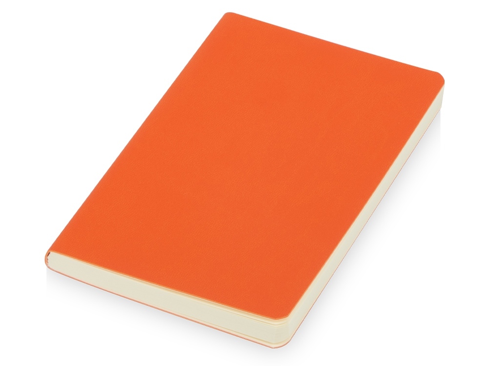 Блокнот &quot;Softy 2.0&quot;, гибкая обложка A6, 80 листов, оранжевый