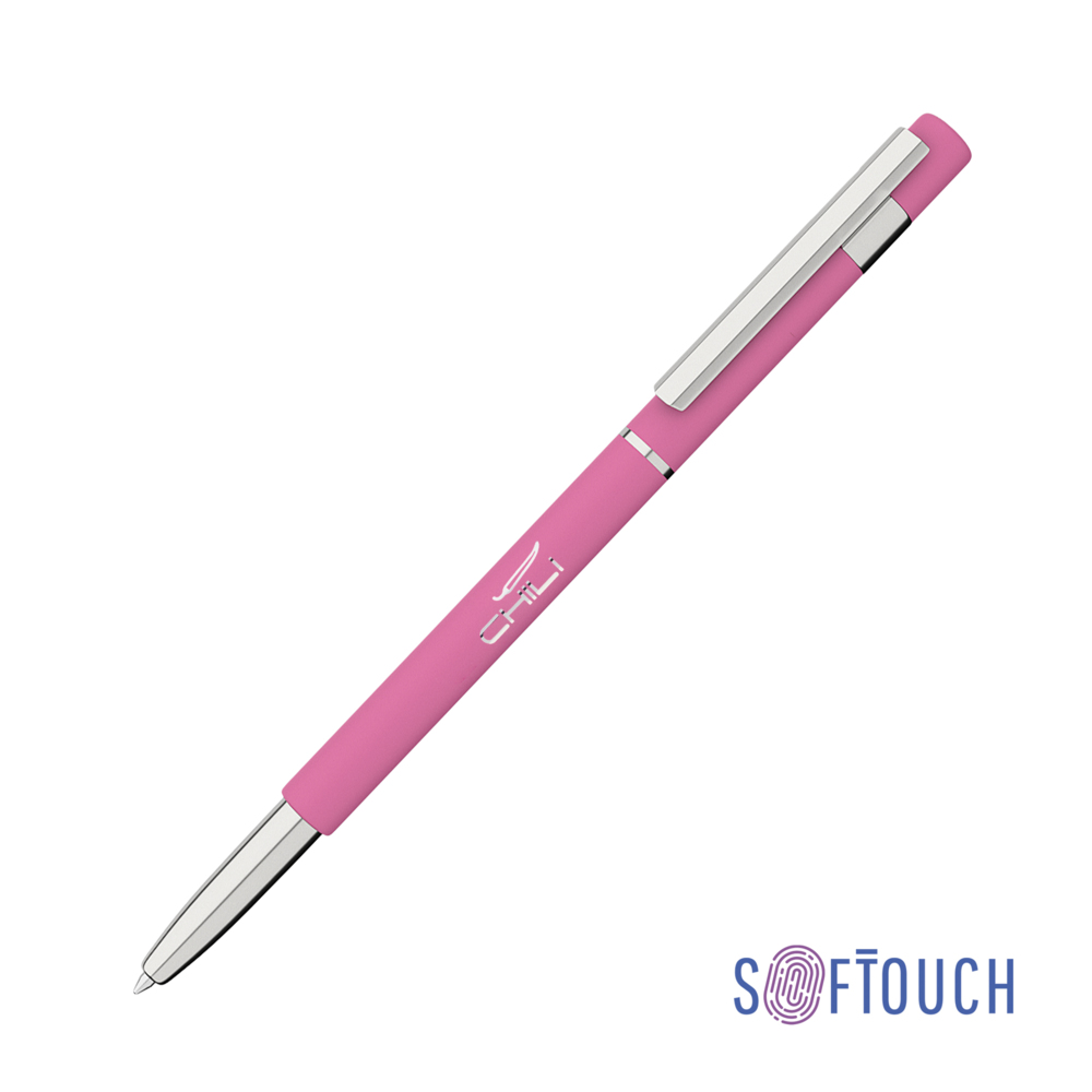 Ручка шариковая &quot;Star&quot;, покрытие soft touch розовый