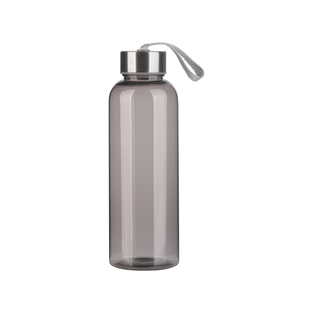 Бутылка для воды &quot;H2O&quot;, 0,5 л серый