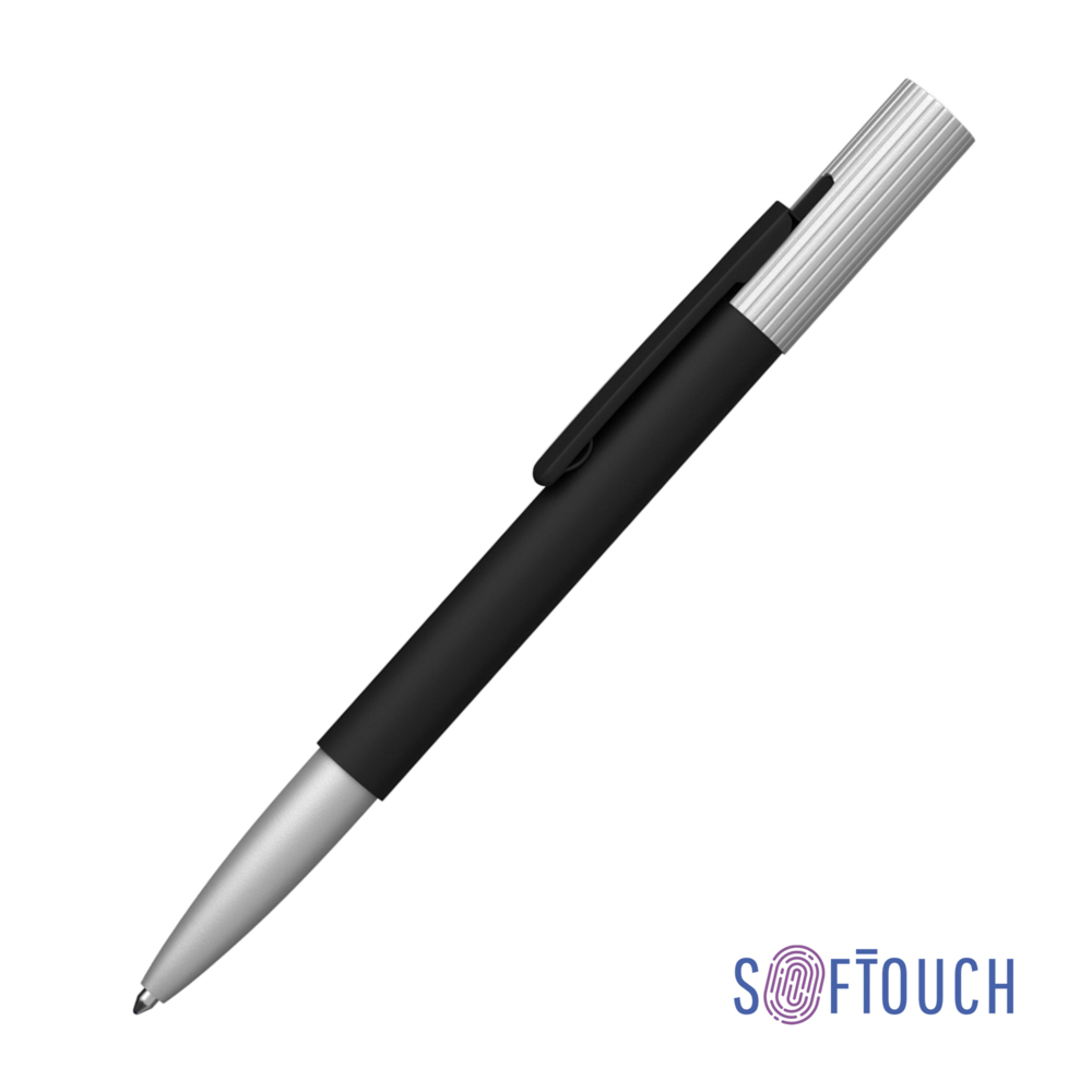 Ручка шариковая &quot;Clas&quot;, покрытие soft touch черный