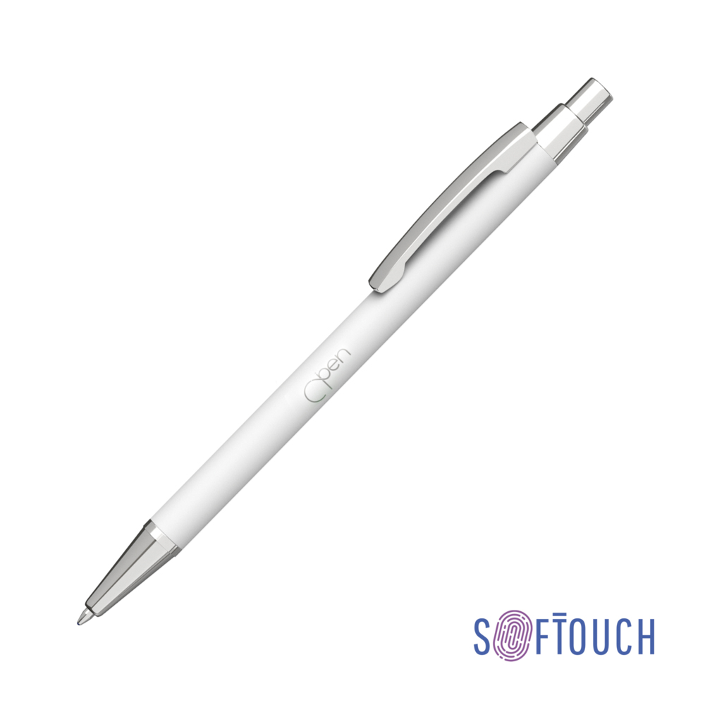 Ручка шариковая &quot;Ray&quot;, покрытие soft touch белый