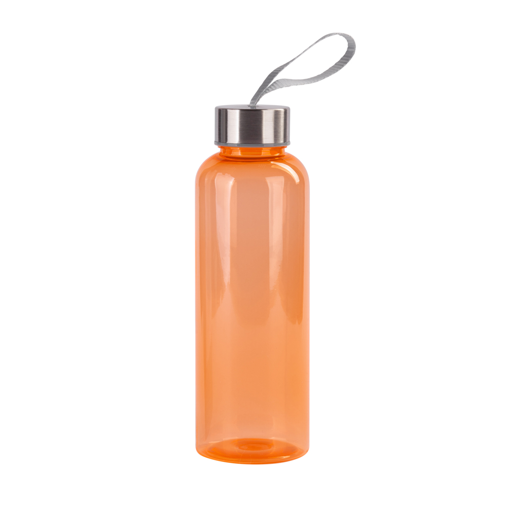 Бутылка для воды &quot;H2O&quot; 500 мл оранжевый
