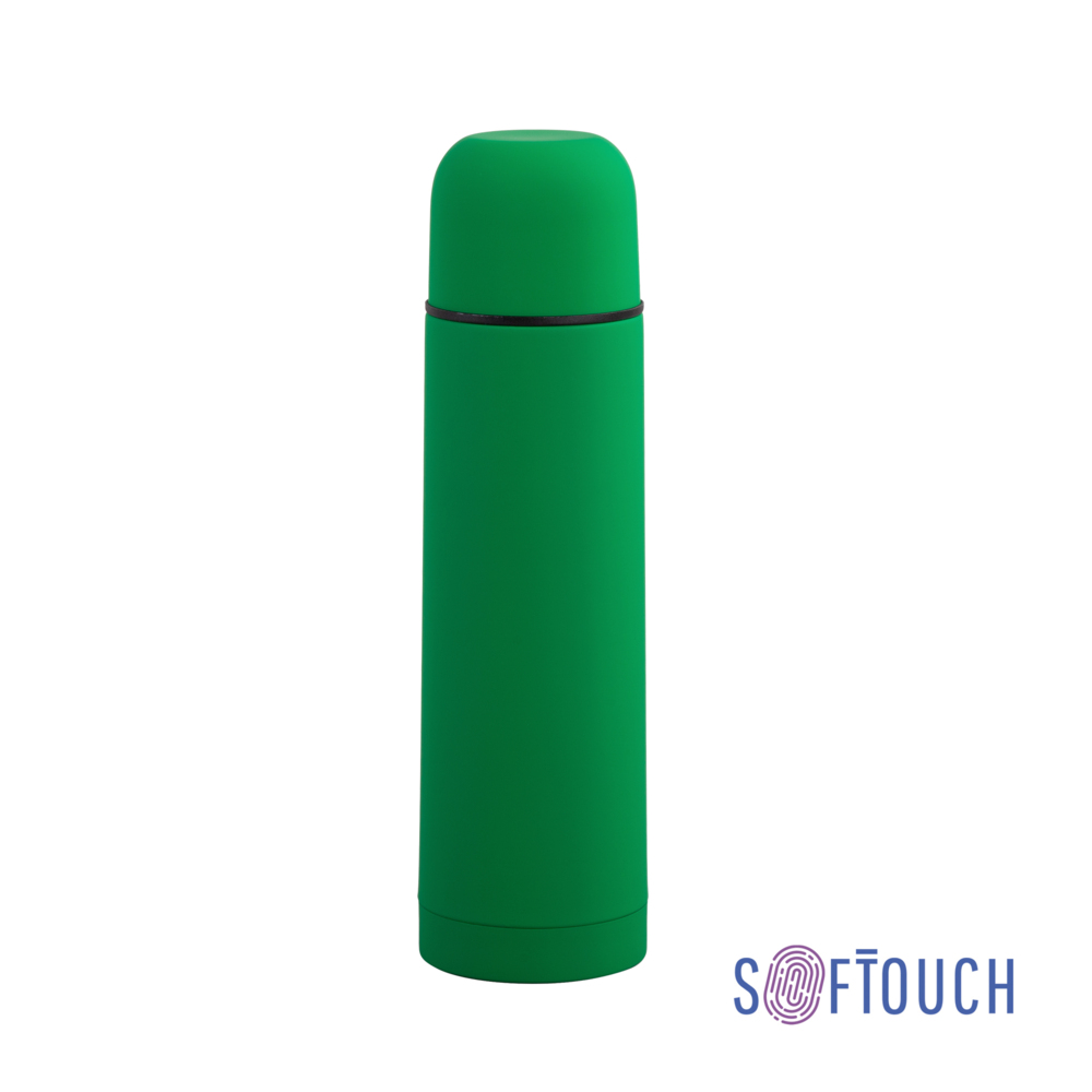Термос &quot;Крит&quot;, покрытие soft touch, 0,5 л. зеленый