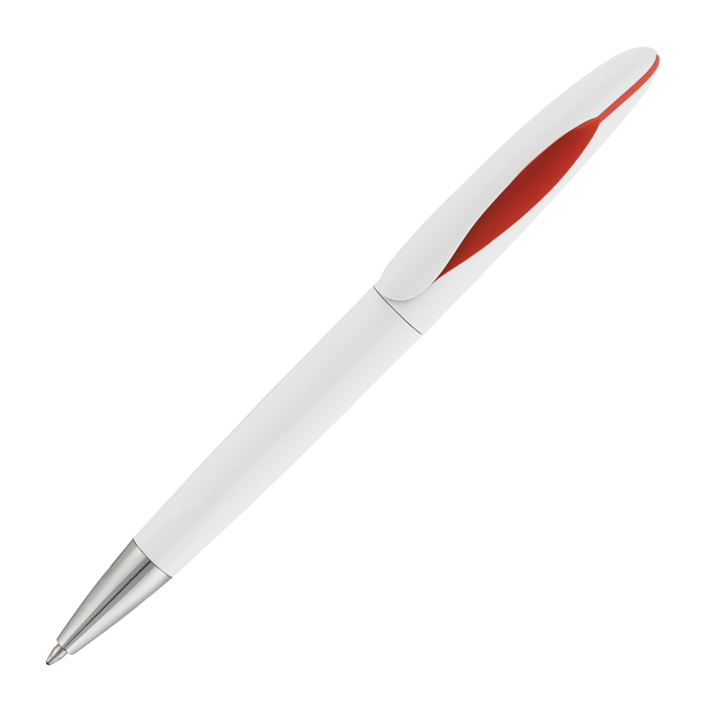Ручка шариковая &quot;Sophie&quot; белый с красным