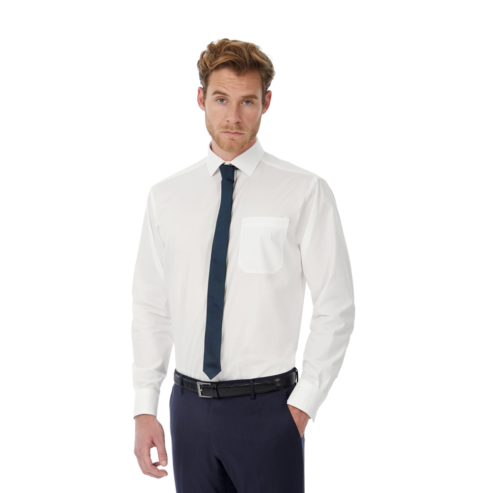 Рубашка мужская с длинным рукавом Heritage LSL/men белый S